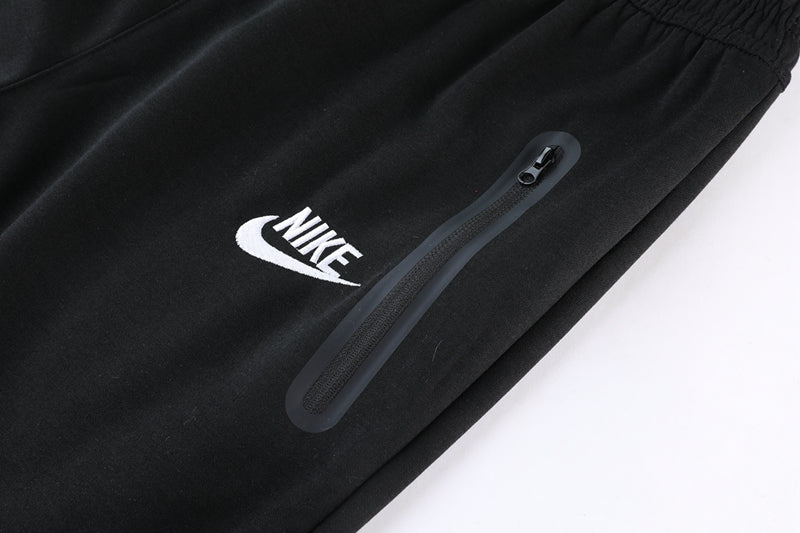 Conjunto Nike Tech Fleece - Cinza/Preto