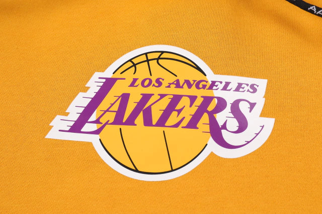 Moletom Los Angeles Lakers 23/24 Masculino - Laranja