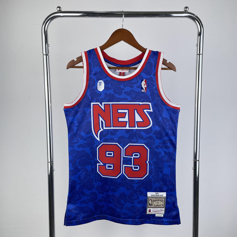 Regata NBA BAPE x Brooklyn Nets Mitchell & Ness
