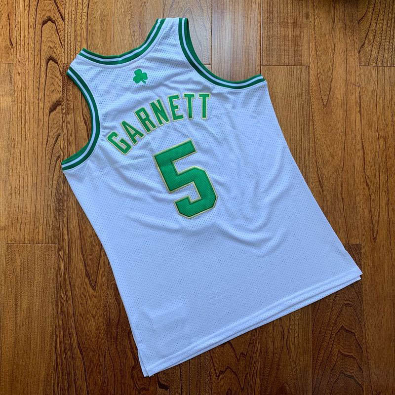 Regata Boston Celtics Retrô Mitchell & Ness Authentic 07/08 Kevin Garnett Branca