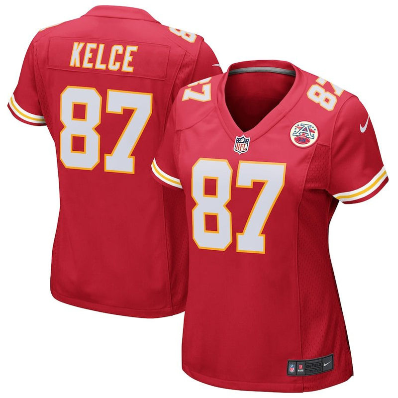 Jersey Feminina NFL Kansas City Chiefs  - Travis Kelce