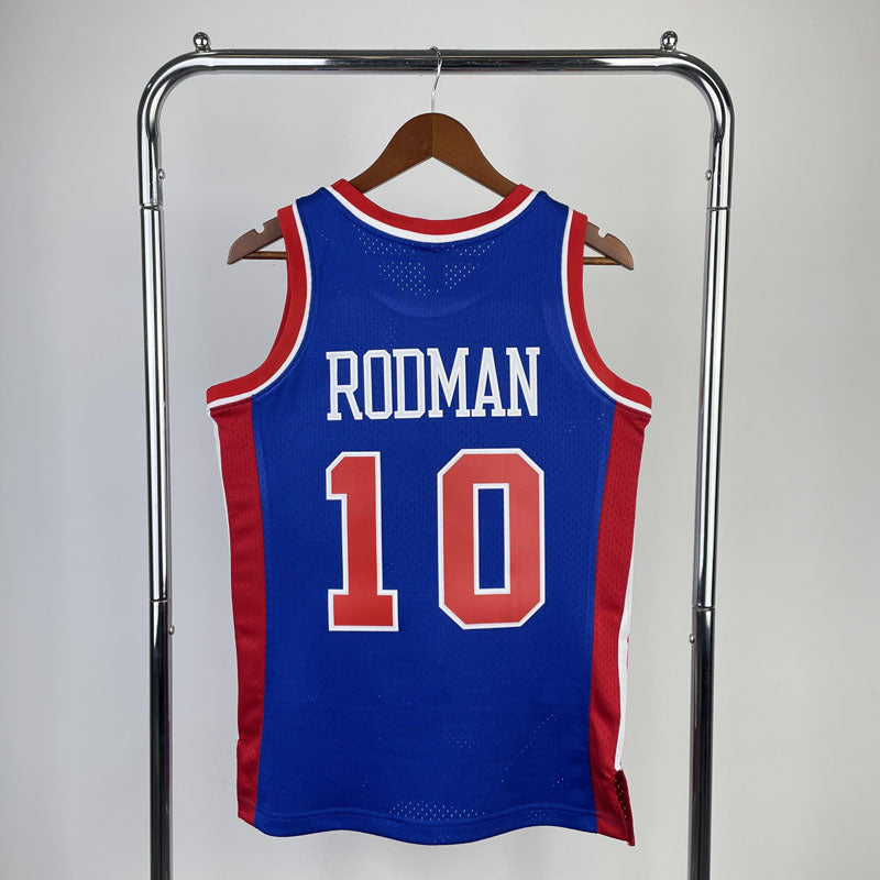 Regata Detroit Pistons Retrô Mitchell & Ness 1988/1989 Dennis Rodman