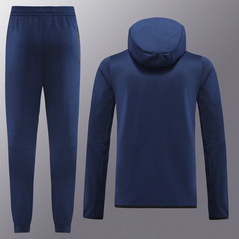 Conjunto Nike Tech Fleece - Azul Marinho